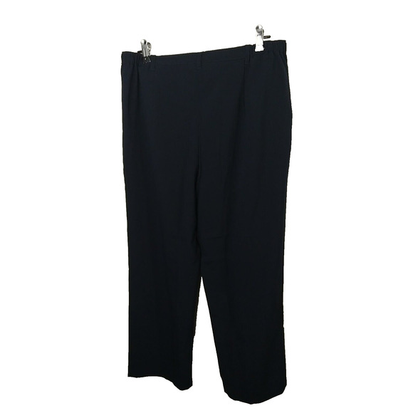 Koret Woman 36X27.5 Pants Blue Pleated Career Professional Straight - Picture 11 of 11